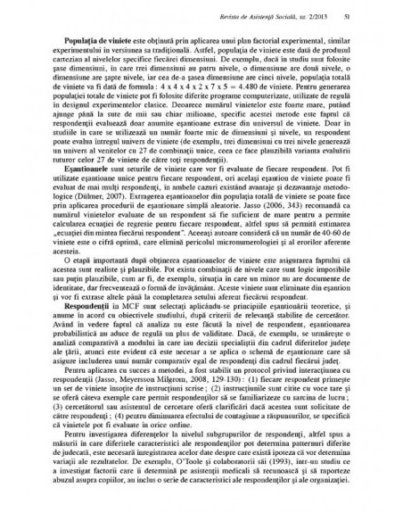 Revista de Asistență Socială. Nr. 2/2013