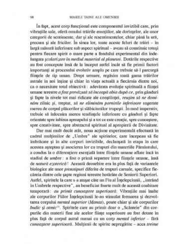 Marile taine ale omenirii Marile taine ale omenirii