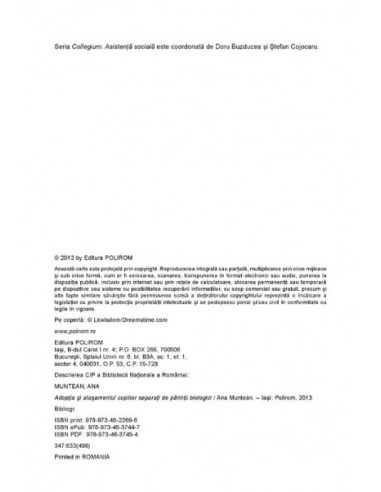 Adopția și atașamentul copiilor...