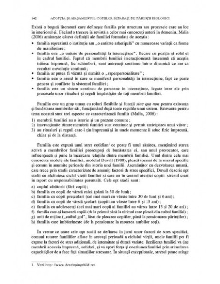 Adopția și atașamentul copiilor separați de părinții biologici