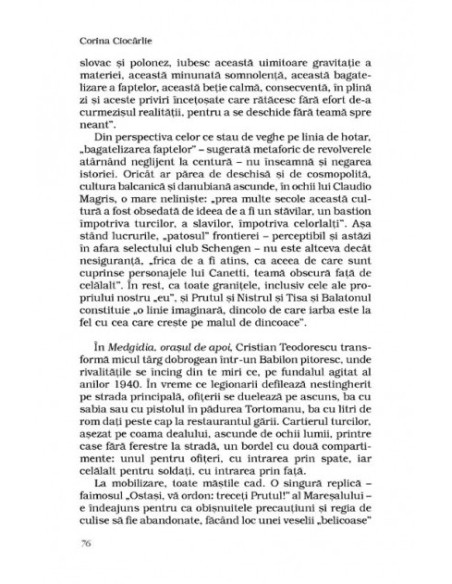 Un țărm prea îndepartat. Seducția frontierelor, frontierele seducției