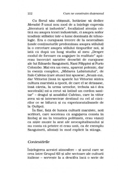 Cum ne construim duşmanul (ediţie de buzunar)