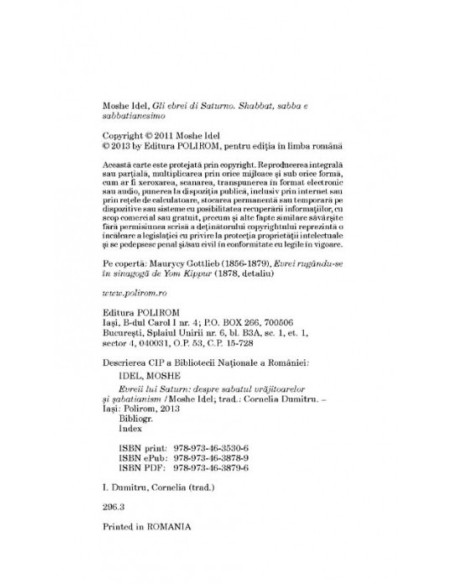 Evreii lui Saturn. Despre sabatul vrăjitoarelor și sabatianism