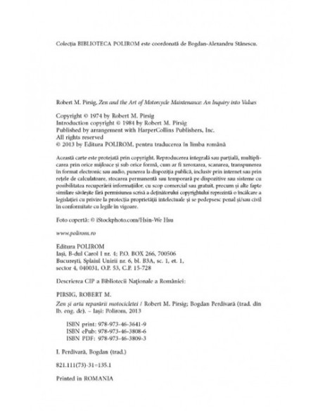 Zen şi arta reparării motocicletei