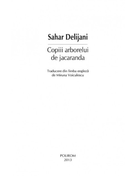 Copiii arborelui de jacaranda