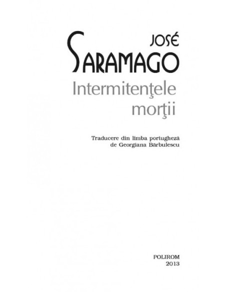 Intermitenţele morţii