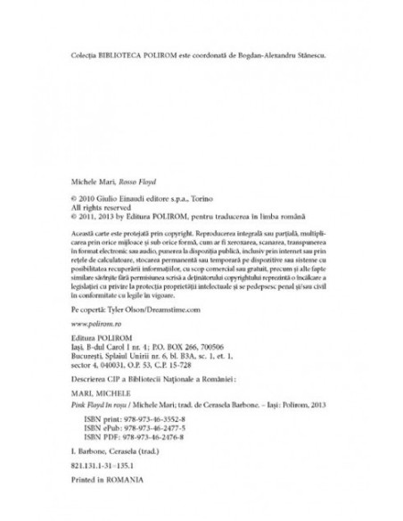 Pink Floyd în roşu