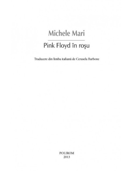 Pink Floyd în roşu