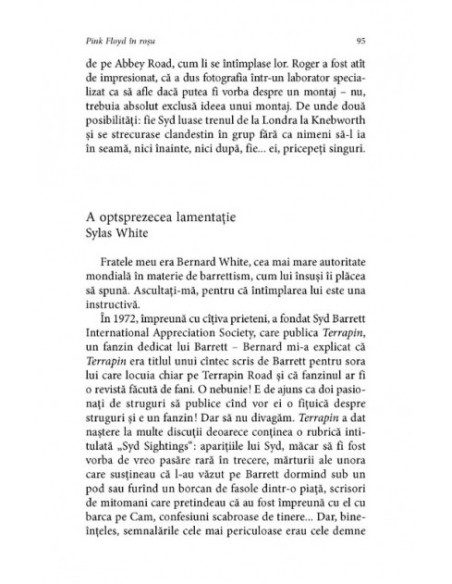 Pink Floyd în roşu