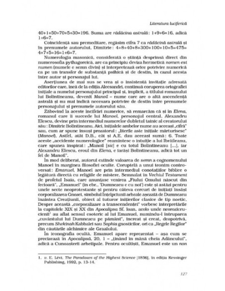 Literatura luciferică. O istorie ocultă a literaturii române