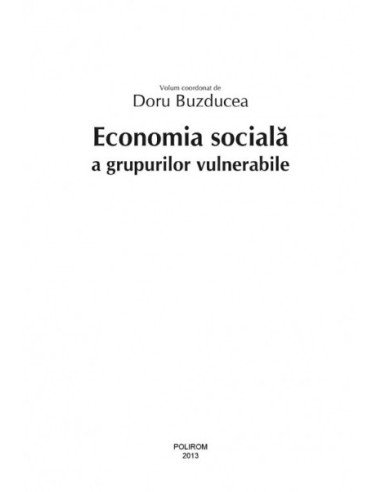 Economia socială a grupurilor... Economia socială a grupurilor...
