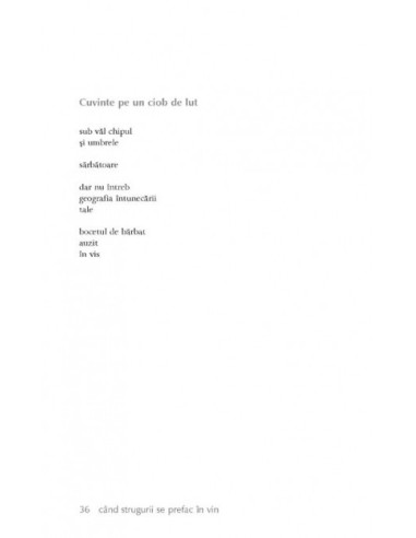 Cînd strugurii se prefac în vin