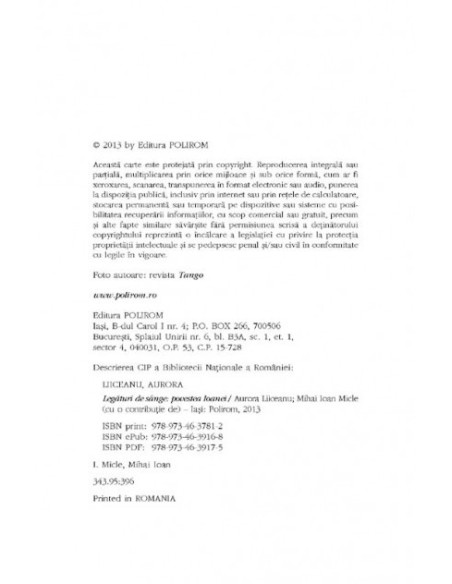 Legături de sânge. Povestea Ioanei