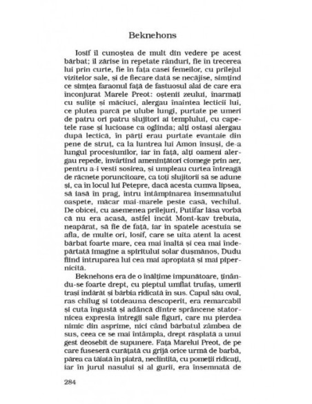 Iosif şi fraţii săi. Iosif în Egipt (vol. II, ediţie de buzunar)