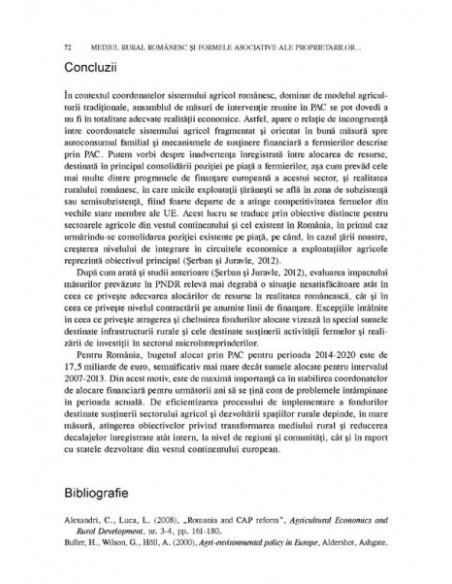 Organizațiile colective ale proprietarilor de terenuri agricole și forestiere. Profil, evoluție, tendințe