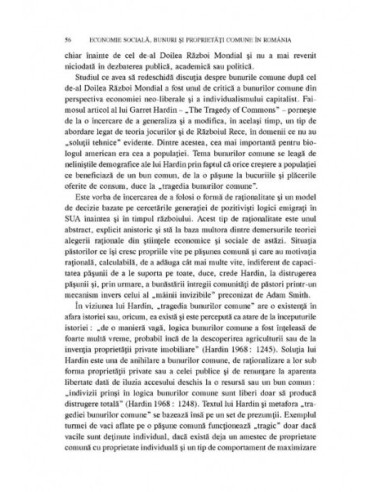 Economie socială, bunuri și... Economie socială, bunuri și...