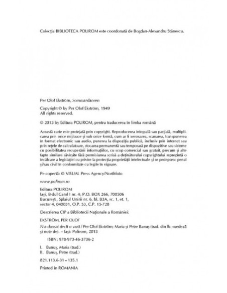 N-a dansat decât o vară