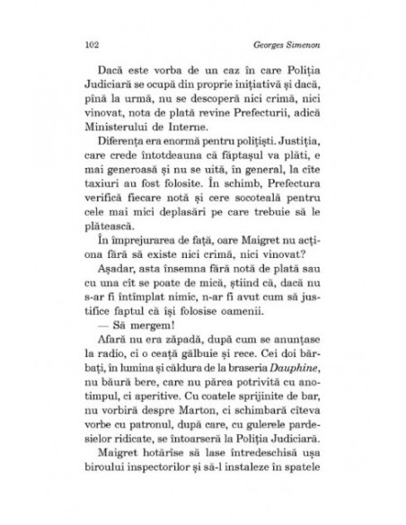 Maigret își face scrupule