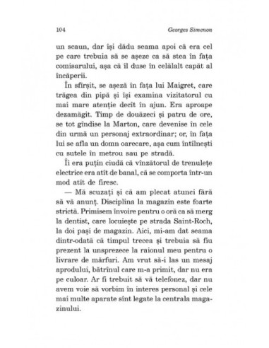 Maigret își face scrupule