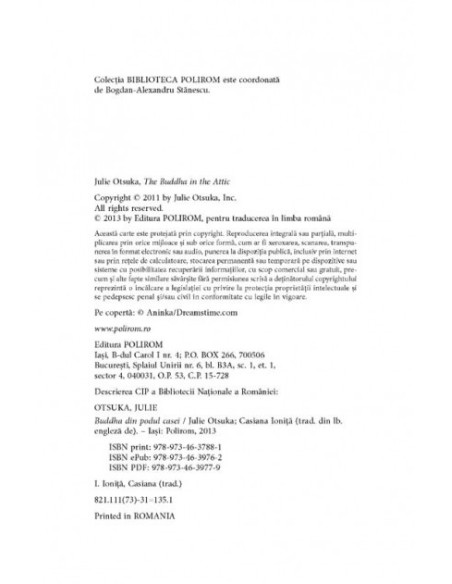 Buddha din podul casei