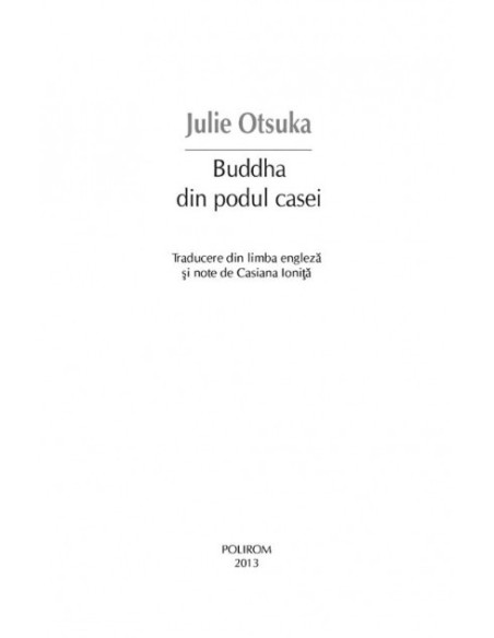 Buddha din podul casei