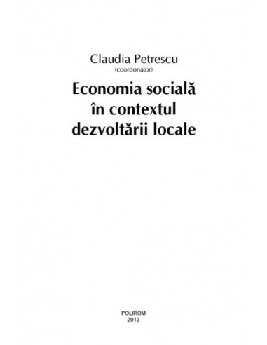 Economia socială în contextul...