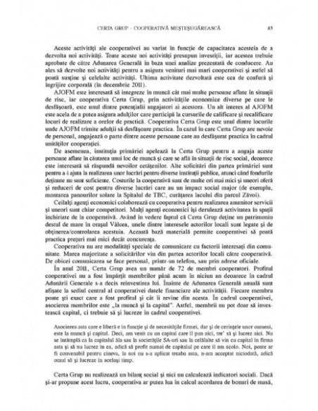 Economia socială în contextul dezvoltării locale