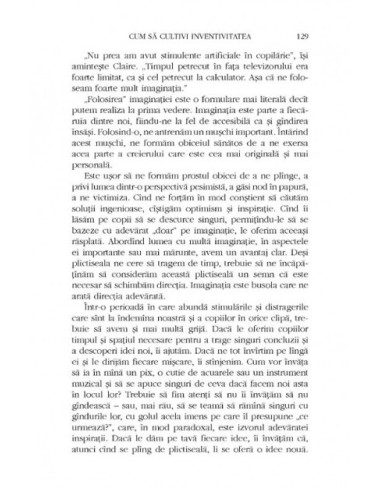 Cum să cultivi creativitatea...