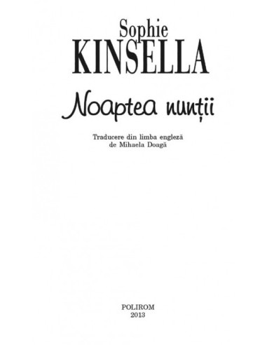 Noaptea nunții Noaptea nunții