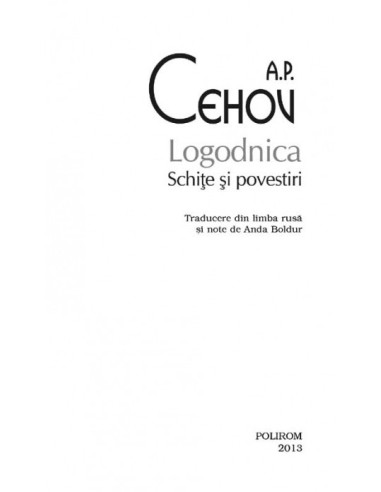 Logodnica. Schiţe şi povestiri 