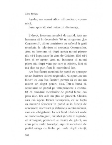 Sînt o babă comunistă!