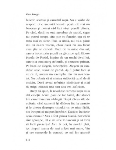 Sînt o babă comunistă!