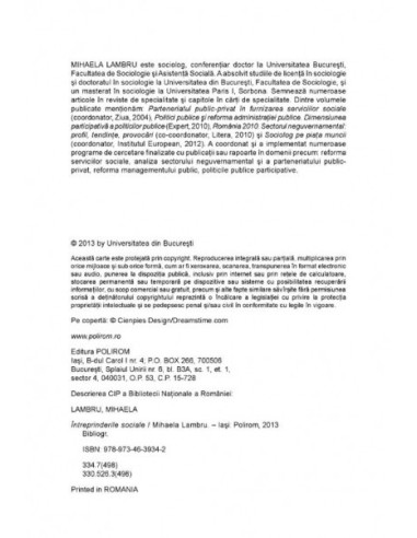 Întreprinderile sociale Întreprinderile sociale