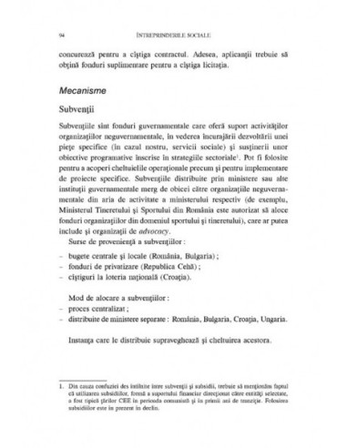 Întreprinderile sociale Întreprinderile sociale