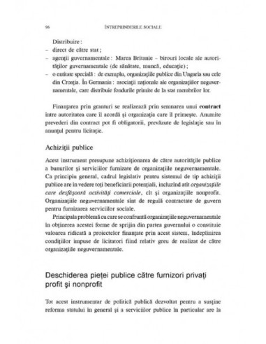 Întreprinderile sociale Întreprinderile sociale