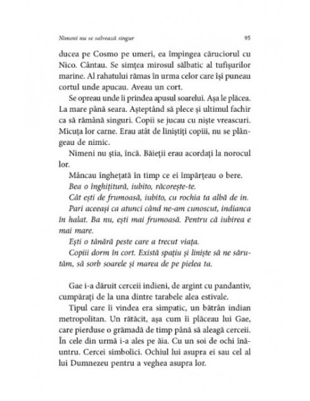 Nimeni nu se salvează singur