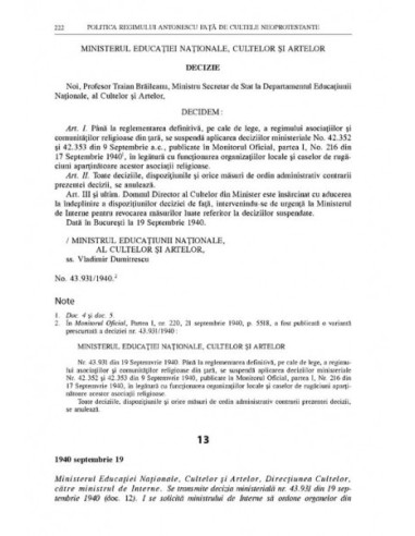 Politica regimului Antonescu fata de...