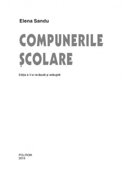 Compunerile şcolare