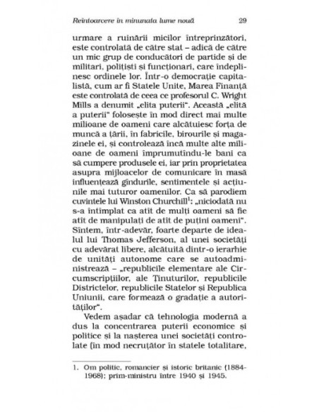 Reîntoarcere în minunata lume nouă