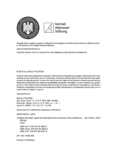 Cârtițele Securității: Agenți de...
