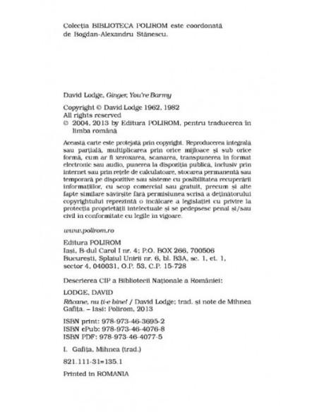 Răcane, nu ți-e bine!