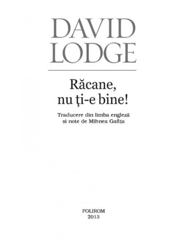 Răcane, nu ți-e bine! Răcane, nu ți-e bine!