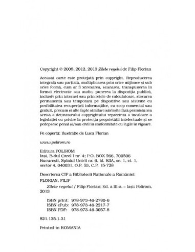 Zilele regelui  Zilele regelui