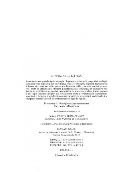 Șaizeci de pahare la o masă