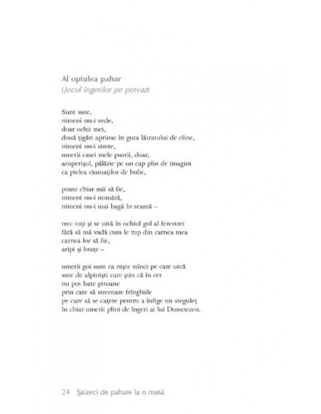 Șaizeci de pahare la o masă