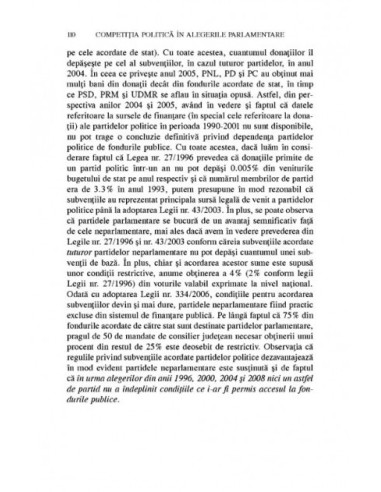 Competiția politică în România Competiția politică în România