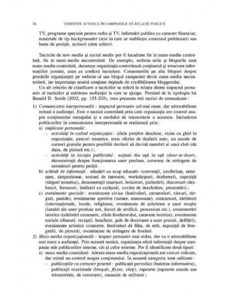 Tendinţe actuale în campaniile de relaţii publice