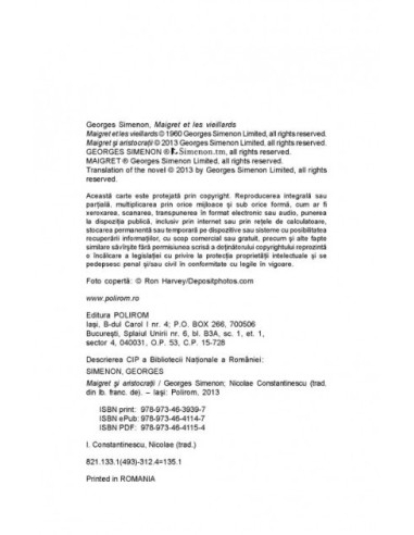 Maigret și aristocrații