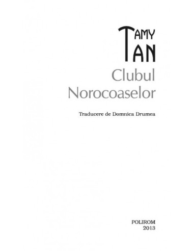 Clubul Norocoaselor (ediţie de buzunar)