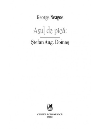 Asul de pică: Ștefan Aug. Doinaș